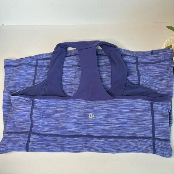 Lululemon Sz 12 Scoop Neck Purple Tank - Picture 2 of 7